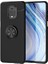 Xiaomi Redmi Note 9 Pro Kılıf Yüzüklü Standlı Soft Parmak Izi Bırakmaz+Nano Ekran Koruma 1