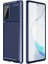 Samsung Galaxy Note 20 Kılıf Ultra Slim Fit Karbon Tasarım Tam Kalıp+Nano Ekran Koruma 1