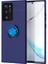 Samsung Galaxy Note 20 Ultra Kılıf Yüzüklü Standlı Soft Parmak Izi Bırakmaz Kapak 1