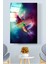 Colorful Hummingbird Cam Tablo Dekoratif Cam Tablo 4