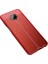 Xiaomi Redmi Note 9 Pro Kılıf Deri Görünümlü Tam Koruma Orjinal Silikon 1
