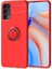 Oppo Reno 4 Kılıf Yüzüklü Standlı Soft Parmak Izi Bırakmaz+Nano Ekran Koruma 1