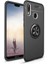 Huawei P Smart 2019 Kılıf Yüzüklü Standlı Soft Parmak Izi Bırakmaz Kapak 1