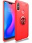 Xiaomi Redmi Note 6 Pro Kılıf Yüzüklü Standlı Soft Parmak Izi Bırakmaz+Nano Ekran Koruma 1