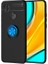 Xiaomi Redmi 9c Kılıf Yüzüklü Standlı Soft Parmak Izi Bırakmaz+Nano Ekran Koruma 1