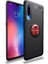 Xiaomi Mi 9 Lite Kılıf Yüzüklü Standlı Soft Parmak Izi Bırakmaz+Nano Ekran Koruma 1