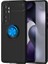 Xiaomi Mi Note 10 Lite Kılıf Yüzüklü Standlı Soft Parmak Izi Bırakmaz+Nano Ekran Koruma 1