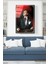 Atatürk Cam Tablo Dekoratif Cam Tablo 3