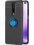 Xiaomi Redmi K30 Kılıf Yüzüklü Standlı Soft Parmak Izi Bırakmaz+Nano Ekran Koruma 1
