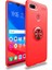 Oppo A5S Kılıf Yüzüklü Standlı Soft Parmak Izi Bırakmaz+Nano Ekran Koruma 1