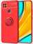 Xiaomi Redmi 9c Kılıf Yüzüklü Standlı Soft Parmak Izi Bırakmaz Kapak 1