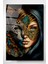 Cat Mask Girl Cam Tablo Dekoratif Cam Tablo 3