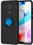 Xiaomi Redmi Note 9 Kılıf Yüzüklü Standlı Soft Parmak Izi Bırakmaz Kapak 1