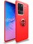Samsung Galaxy S20 Ultra Kılıf Yüzüklü Standlı Soft Parmak Izi Bırakmaz Kapak 1