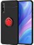 Huawei Y8P Kılıf Yüzüklü Standlı Soft Parmak Izi Bırakmaz+Nano Ekran Koruma 1