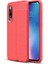Xiaomi Mi 9 Kılıf Deri Görünümlü Tam Koruma Orjinal Silikon 1