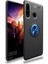 Huawei Y6P Kılıf Yüzüklü Standlı Soft Parmak Izi Bırakmaz Kapak 1