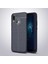 Huawei P20 Lite Kılıf Deri Görünümlü Tam Koruma Orjinal Silikon 1