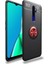 Oppo A9 2020 Kılıf Yüzüklü Standlı Soft Parmak Izi Bırakmaz Kapak 1