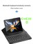 Samsung Galaxy Z Fold 2 Kılıf Standlı Bluetooth Klavyeli Foldable Magnet Stand Keyboard Set Kılıf 4