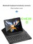 Samsung Galaxy Z Fold 3 Kılıf Standlı Bluetooth Klavyeli Foldable Magnet Stand Keyboard Set Kılıf 4