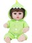 38 cm Yeniden Doğmuş Bebek Simülasyon Bebek Vinil Yumuşak Tutkal Bebek Çocuk Oyuncak Bebek (Yurt Dışından) 1