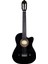 Klasik Gitar 4/4 Siyah Sap Çelikli Ince Kasa 1