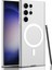 Samsung Galaxy S23 Ultra Kılıf Wireless Şarj Özellikli Magsafe Mıknatıslı Ince Zarif Silikon Kapak 1