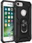 Apple iPhone 8 Kılıf Standlı Magnet Mıknatıslı Yüzük Armored Zırhlı Kapak 1