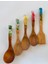 Rainbow Serisi 5 Parça El Yapımı Bambu Pişirme & Servis Mutfak Seti 4