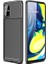 Samsung Galaxy A51 Kılıf Ultra Slim Fit Karbon Tasarım Tam Kalıp+Nano Ekran Koruma 1