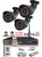 3 Kameralı Set - 5mp Sony Lensli Full Hd Gece Görüşlü Güvenlik Kamerası Sistemi - Cepten Izle 1