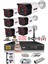 - 6 Kameralı 5mp Sony Lensli 1080P Fullhd Güvenlik Kamerası Sistemi - Cepten İzle - 1tbdış 1