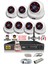 - 7 Kameralı 5 Mp Sony Lensli 1080P Full HD Güvenlik Kamerası Sistemi - Hard Disksiz 1