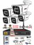 - 5 Kameralı 5mp Sony Lensli 1080P Fullhd Gece Renkli Full Kamera Seti - Su Geçirmez - Cepten İzle 1