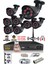 8 Kameralı 5 Mp Sony Lensli 1080P Full HD Güvenlik Kamerası Sistemi - Cepten Izle - 1tbdış 1