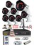 8 Kameralı 5 Mp Sony Lensli 1080P Full HD Güvenlik Kamerası Sistemi - Cepten Izle - 500DIŞ 1