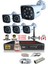 - 6 Kameralı 5mp Sony Lensli 1080P Fullhd Gece Renkli Full Kamera Seti - Su Geçirmez - Cepten İzle 1
