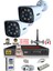 - 2 Kameralı 5mp Sony Lensli 1080P Fullhd Gece Renkli Full Kamera Seti - Su Geçirmez - Cepten İzle 1