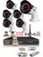 6 Kameralı 5mp Sony Lensli 1080P Fullhd Güvenlik Kamerası Sistemi - Hard Disksiz 1