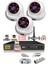 3 Kameralı 5mp Sony Lensli 1080P Fullhd Güvenlik Kamerası Sistemi - Hard Disksiz 1