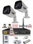 2 Kameralı 5mp Sony Lensli 1080P Fullhd Güvenlik Kamerası Sistemi - Cepten Izle - 250DIŞ 1