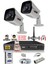 2 Kameralı Set - 5MP Sony Lensli Full HD Gece Görüşlü Güvenlik Kamerası Sistemi 320 Dış 1