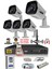 5 Kameralı Set - 5mp Sony Lensli Full Hd Gece Görüşlü Güvenlik Kamerası Sistemi 320 Dış 1