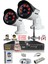 2 Kameralı Set - 5 Mp Sony Lensli Full HD Gece Görüşlü Güvenlik Kamerası Sistemi - 320 Dış 1