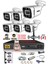 - 6 Kameralı 5mp Sony Lensli 1080P Fullhd Gece Renkli Full Kamera Seti - Su Geçirmez - Cepten İzle 1