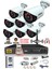 - 7 Kameralı 5 Mp Sony Lensli 1080P Full HD Güvenlik Kamerası Sistemi - Cepten İzle - 500 Dış 1