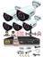 5 Kameralı 5mp Sony Lensli 1080P Fullhd Güvenlik Kamerası Sistemi - Hard Disksiz 1
