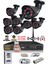 8 Kameralı 5 Mp Sony Lensli 1080P Full HD Güvenlik Kamerası Sistemi - Cepten Izle - 500DIŞ 1