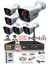 - 6 Kameralı 5 Mp Sony Lensli 1080P Full HD Güvenlik Kamerası Sistemi - Cepten İzle - 500 Dış 1